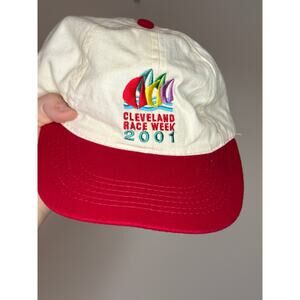 Vintage Cleveland Sailboat Race Week 2001 Hat 2nd Place Great condition
